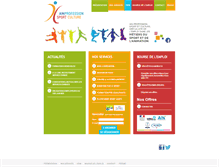 Tablet Screenshot of ain-profession-sport.fr